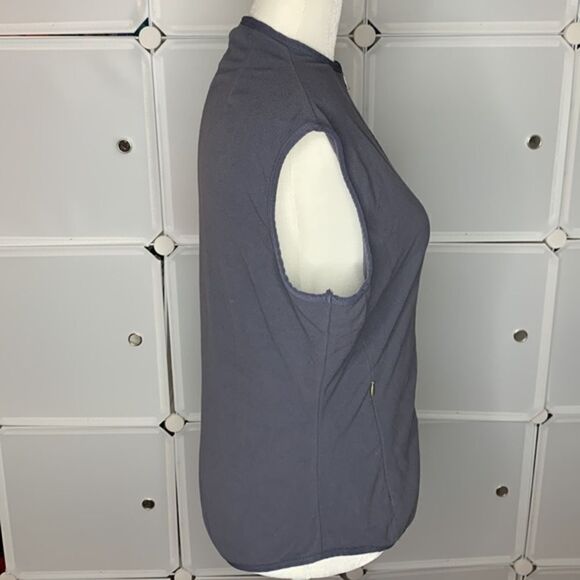 Nike Therma-Fit Gray Full Zip Fleece Vest Size Small - Picture 4 of 10